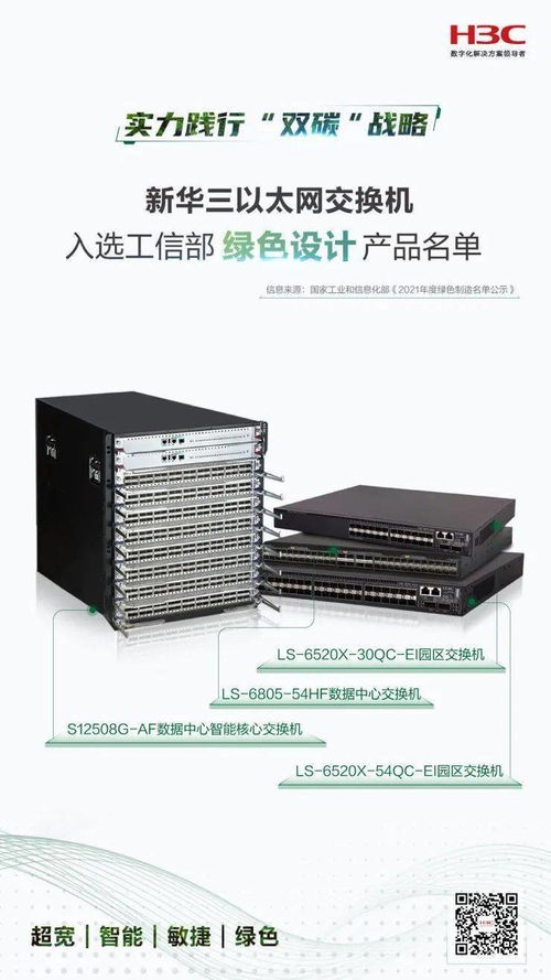 解密新華三交換機入選工信部綠色設(shè)計產(chǎn)品名單背后的硬實力